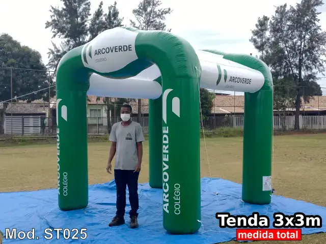 Stand inflável promocional para Colégio Arcoverde